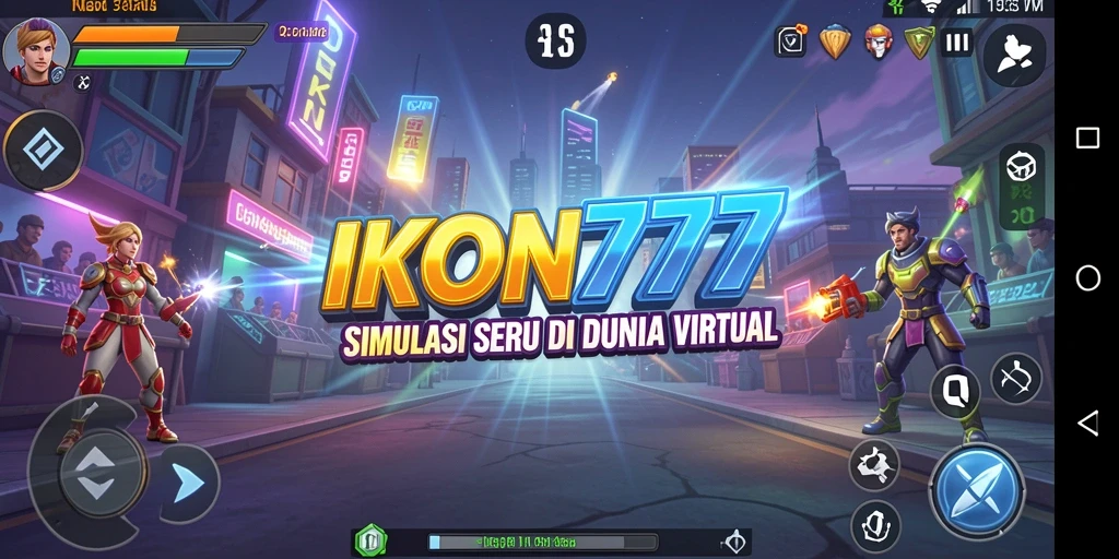 Screenshot gameplay IKON777 yang menunjukkan petualangan seru dalam dunia virtual.