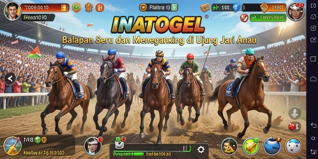 Gameplay Racing seru dan menegangkan di INATOGEL.