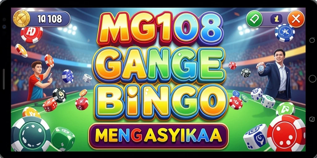 Tampilan gameplay seru dalam permainan Bingo MG108.