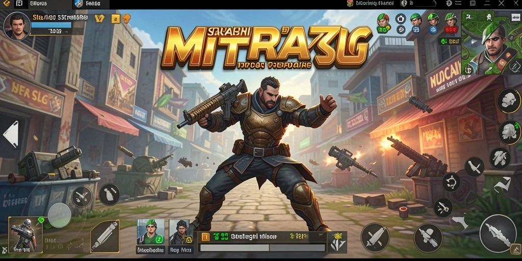 Tampilan menarik dari gameplay MITRA77 yang seru.