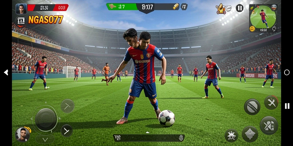 Tampilan gameplay NGASO77 yang memukau dalam aksi sepenuh hati.