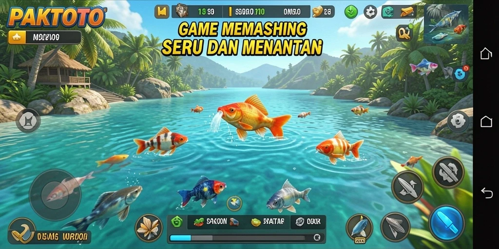 Tangkapan ikan besar dalam gameplay PAKTOTO yang menegangkan.