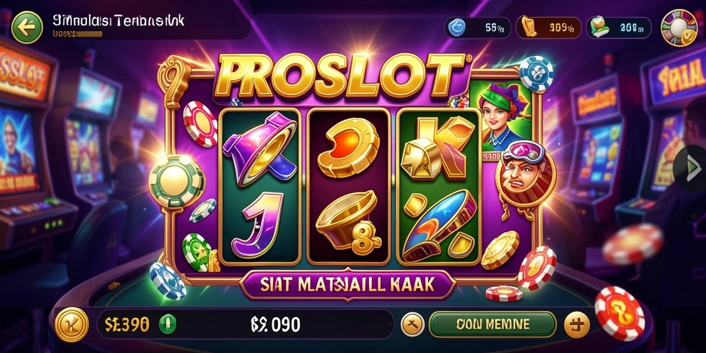Gameplay PROSLOT yang seru dan interaktif dengan beragam tema.