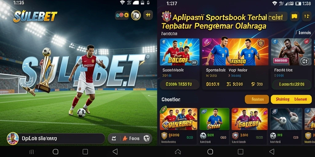 Tampilan antarmuka pengguna SULEBET saat bermain taruhan olahraga.
